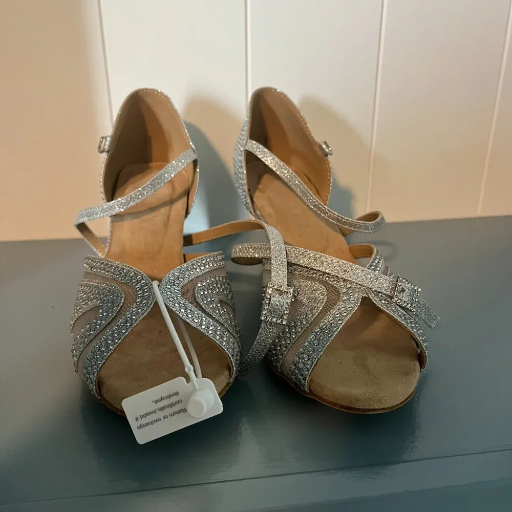 Dancing Shoes Salsa Size 8.5M - Picture 2 of 7